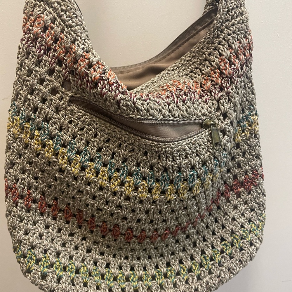 The Sak Coastal Crochet Hobo Bag